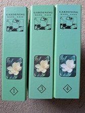 Gardening Made Easy 3 binders
