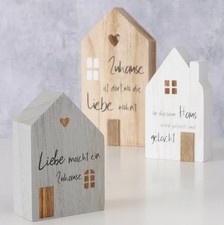 Dekoaufsteller mein haus - dekoaufsteller, haus"