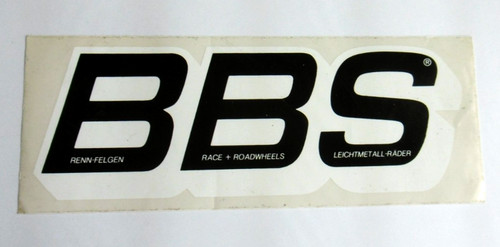 Werbe aufkleber bbs - werbe-aufkleber, logo