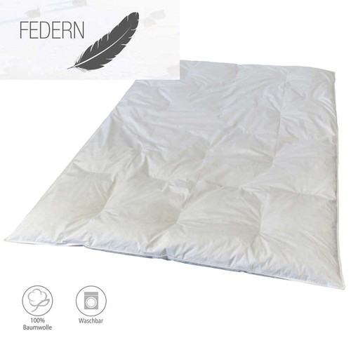 Bettdecke feder daune - bettdecke,
