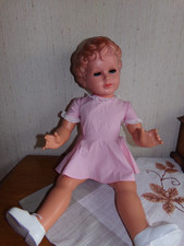 alte Schildkrötpuppe Gabriele 54 cm Mamastimme funktioniert Original kein REP