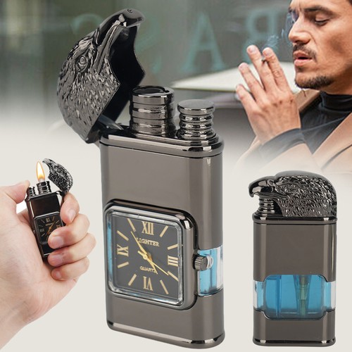 Feuerzeug mit uhr - feuerzeug,