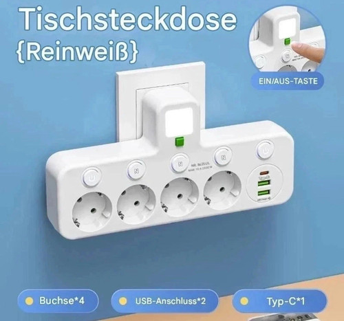 Fach steckdose - 4, eu
