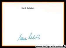 Foot Ball DFB Karl Schmidt