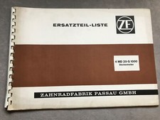 ZF Getriebe Ersatzteil Liste 4
