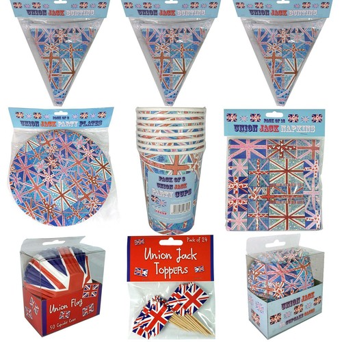 Union jack party tisch ware - jack,
