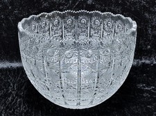 Bohemia Bleikristall - Schale/Schüssel - Queen Lace Cut Pariser Schliff - H-12,5