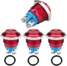 Metall Taster 16mm Momentary