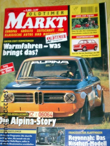 Oldtimer markt bmw - oldtimer, 1-02+bmw