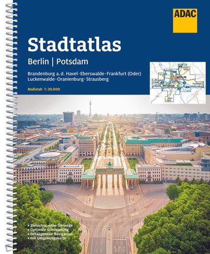Adac stadtatlas berlin potsdam - adac,