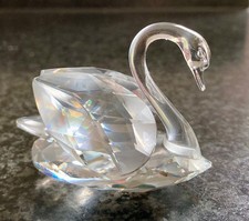 Swarovski Figur, Schwan, Vitrinenobjekt