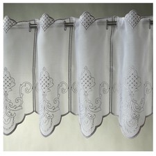 16cm breite Scheibengardine