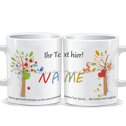 Personalisierte tasse - personalisierte,