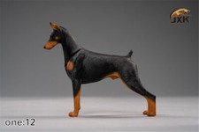 1/12 JXK  Dobermann Figure Dog