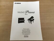 Bedienungsanleitung Yamaha silent Piano SG 2 top Zustand