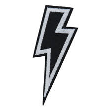Aufnäher Biker Patch Blitz Bügelpatch Motorrad Rocker Motorcycle Iron On Patch