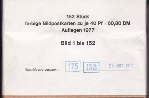 Bund bildpostkarten burgen - bildpostkarten,