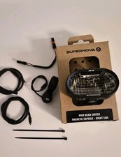  Supernova M99 Mini Pro-25 SetLED E-Bike Scheinwerfer Frontlicht Fernlichttaster