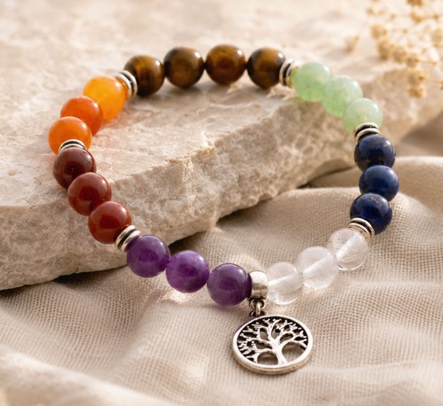 Edelstein armband chakra - edelstein-armband, »chakra«