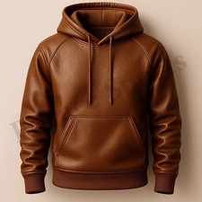 Herren Braun Premium Leder