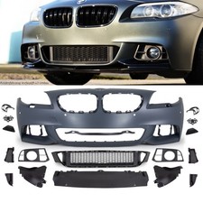Sport Stoßstange vorne 4 PDC + Zubehör passend für BMW F10 F11 LCI M-Paket 13-17