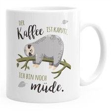 Kaffee-Tasse mit Spruch