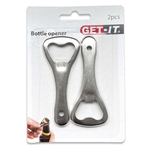 2er set metall - 2er, flaschenöffner