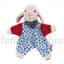 Sterntaler Schmusetuch Schaf Sophie klein blau gepunktet Kuscheltuch mit Rassel