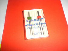 schmetz Stretch twin 130/705 H-S Zwi 2,5/75 Nadel Nähmaschine