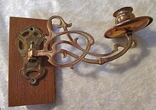 Effekt alter Klavierleuchter