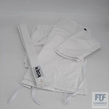 Kwon Unisex Kinder 120 Kampfsportanzug Karate Basic Anzug, Weiß, 120 EU
