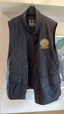 Barbour Herren Weste Blau Gr. L Steppweste Weste