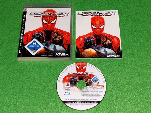 Spider man web shadows pal - web,