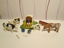 Playmobil Kuh Kühe Kalb Stall Tränke Eimer Sammelsorium Konvolut Tiere Bauernhof