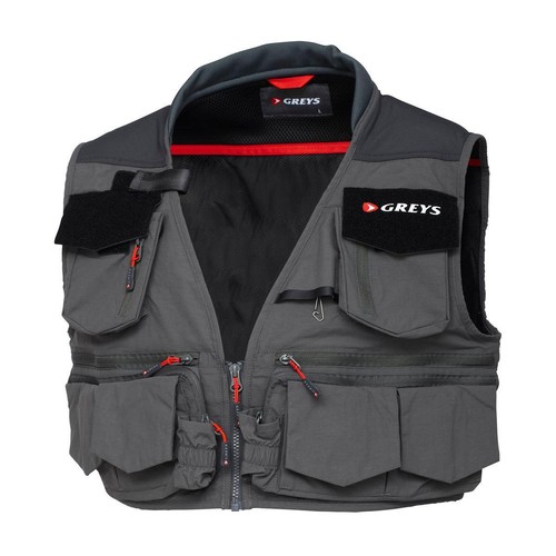 Greys tail fly vest - gr., m