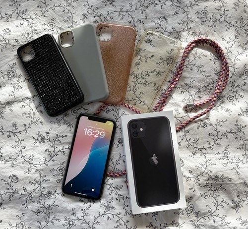 Apple iphone schwarz 128gb - apple, 11