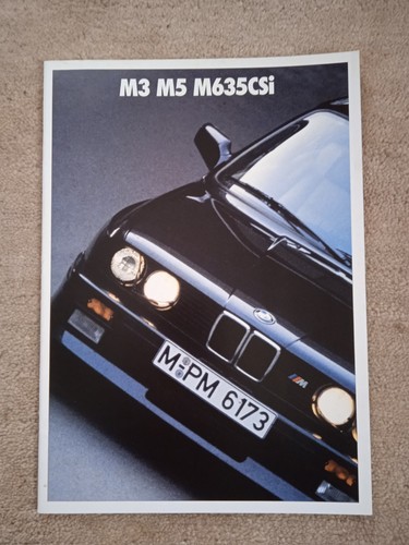 Prospekt bmw e30 e28 - bmw,