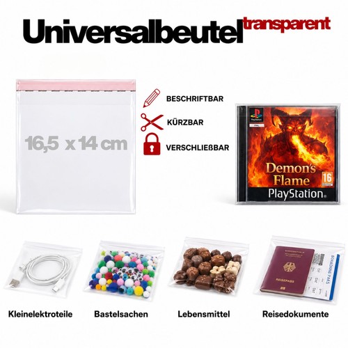 Cellophan universalbeutel - cellophan,