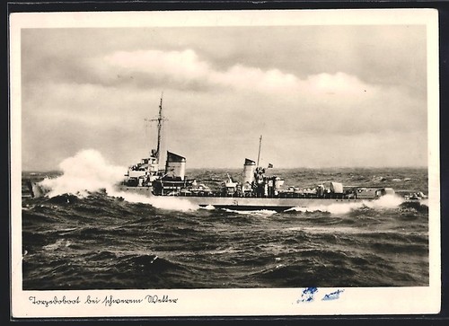 Torpedoboot der - ak,