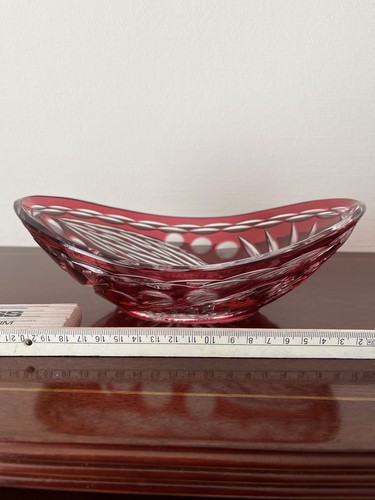 Schale aus überfangglas - schale,