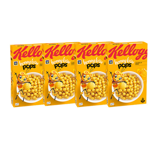 Kellogg honey bsss pops - honey,