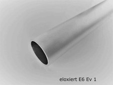 Aluminium Rundrohr eloxiert E6