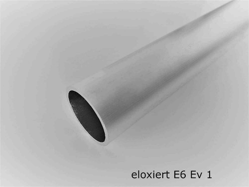 Aluminium rundrohr eloxiert - aluminium, e6