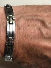 Hochwertiges schwer solide Herren Armband Edelstahl Herrenarmband Panzerarmband