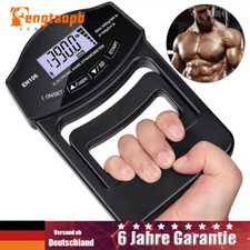 LCD Präzisions-Digital-Handdynamometer Handgriff-Kraftmesser 396Lbs/180Kg DHL