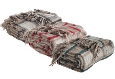 Meisterhome Kuscheldecke Decke Wohndecke Tagesdecke Sofadecke Baumwolle Couch