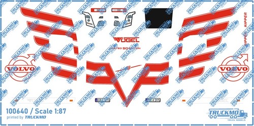 Truckmo decals vögel - decals,