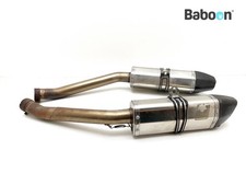 Auspuff Endtopf Satz Sport Cagiva V-Raptor 1000 2000-2005 M201