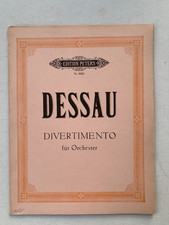 Noten . Dessau. Divertimento