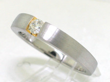 Super Sale Platin Ring 950 Platin    Brillant 0,17ct  Wesselton Lupenrein IF